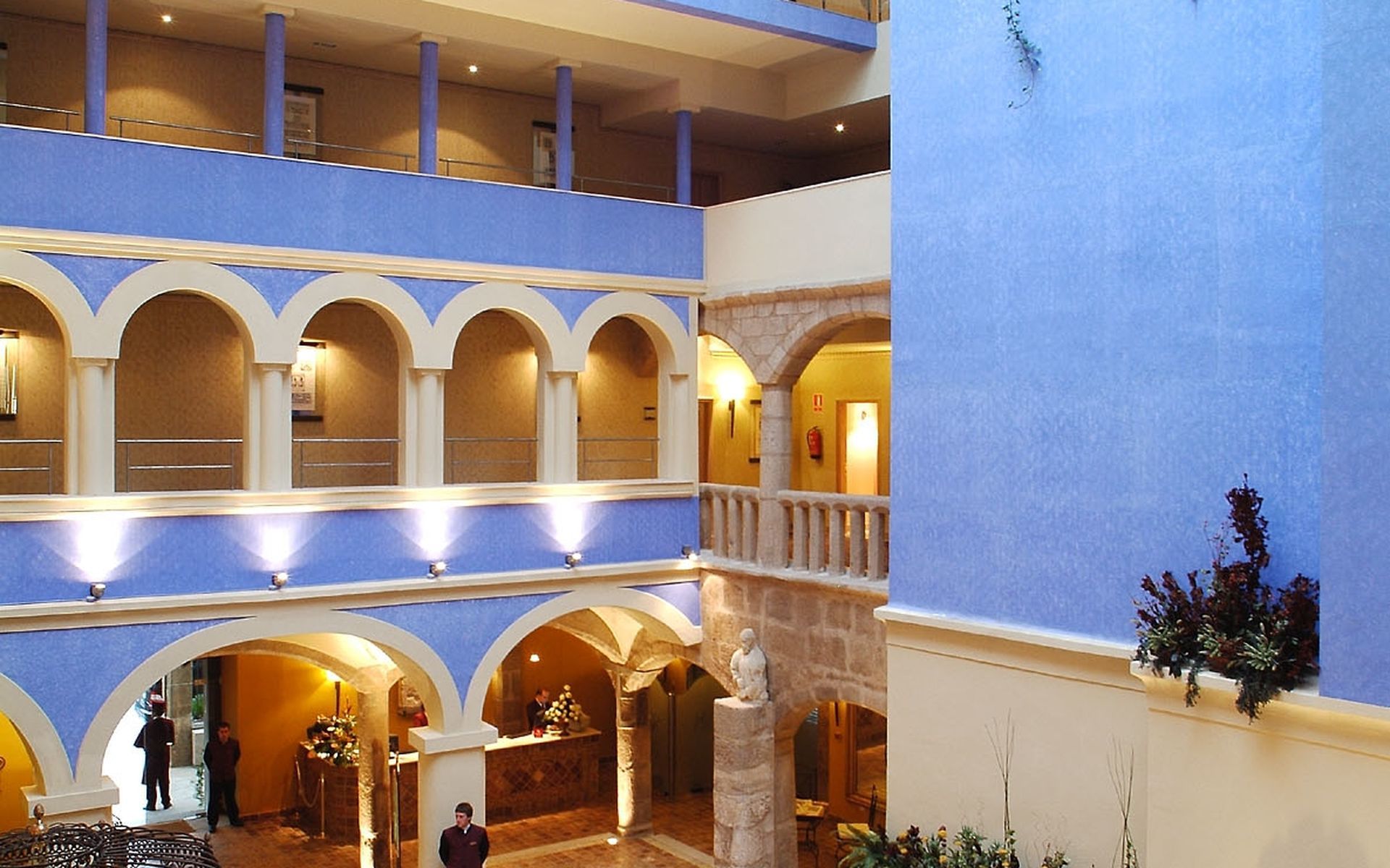 Hotel Ilunion Merida Palace Interiør billede